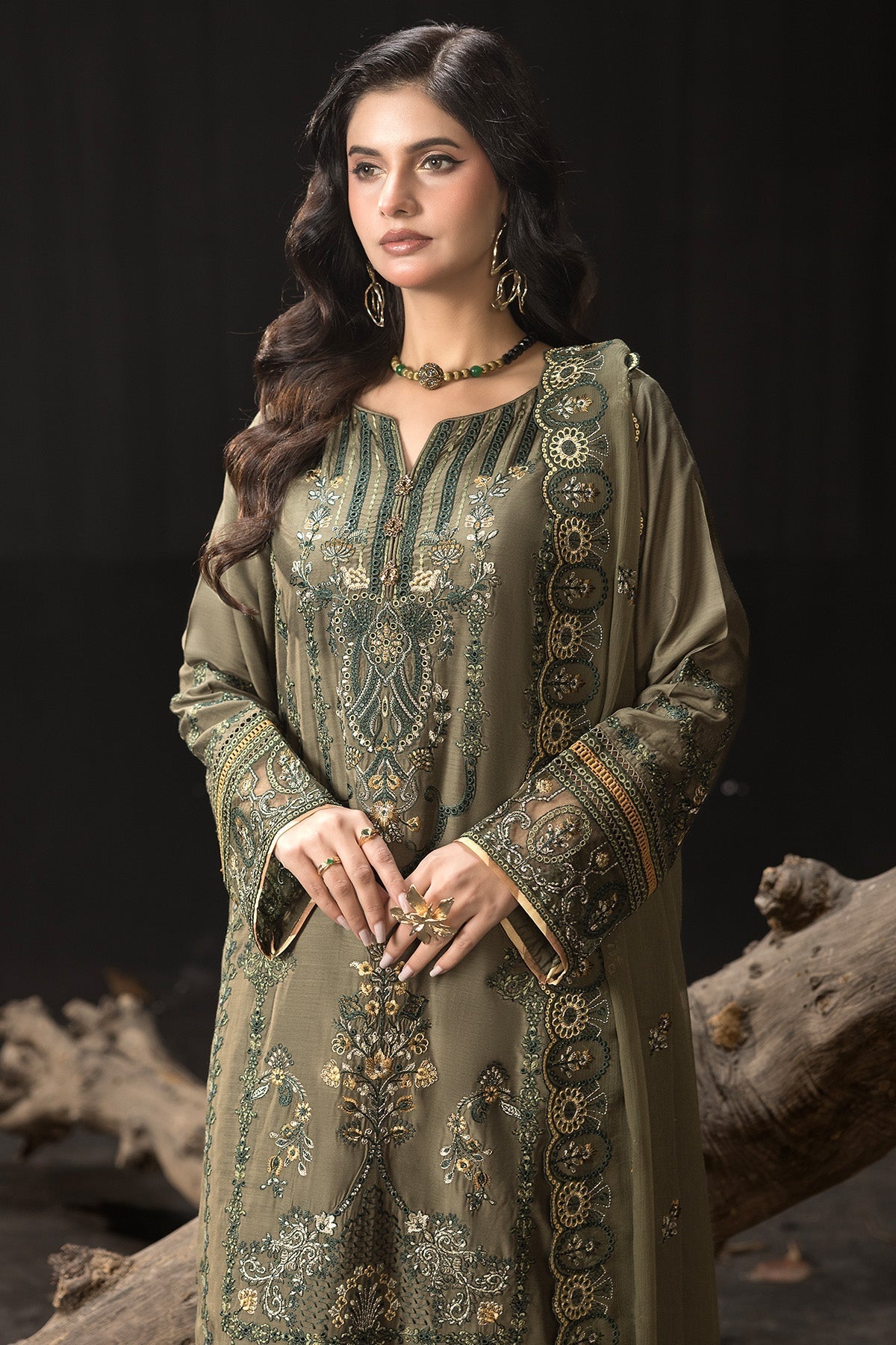 Imrozia Premium | Gulzar e Dil | I.P-105 Dilfareb - Official Imrozia Premium stockist in UK - Sakeena London