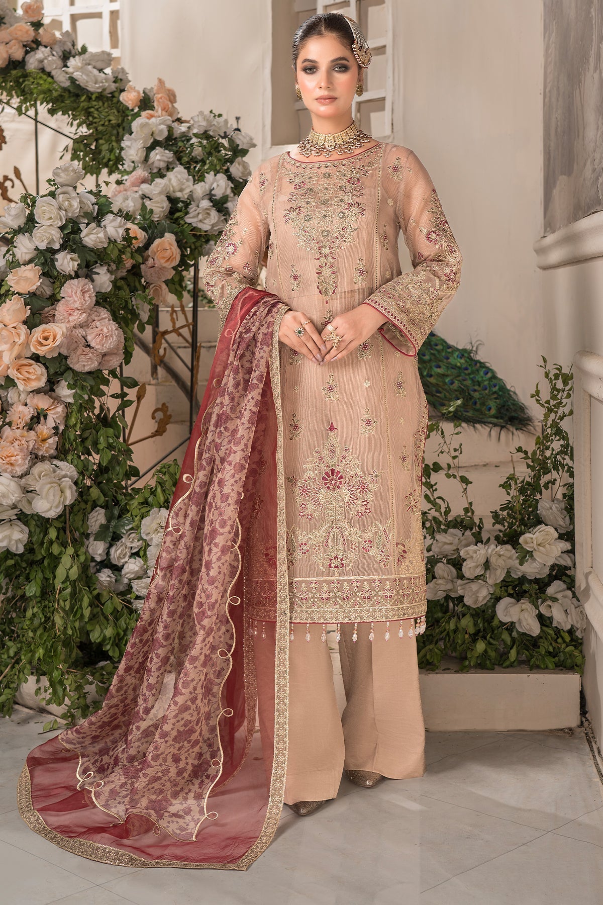 Imrozia Premium | Dilkash Formals | IP-111 Taneesha - Official Imrozia Premium stockist in UK - Sakeena London