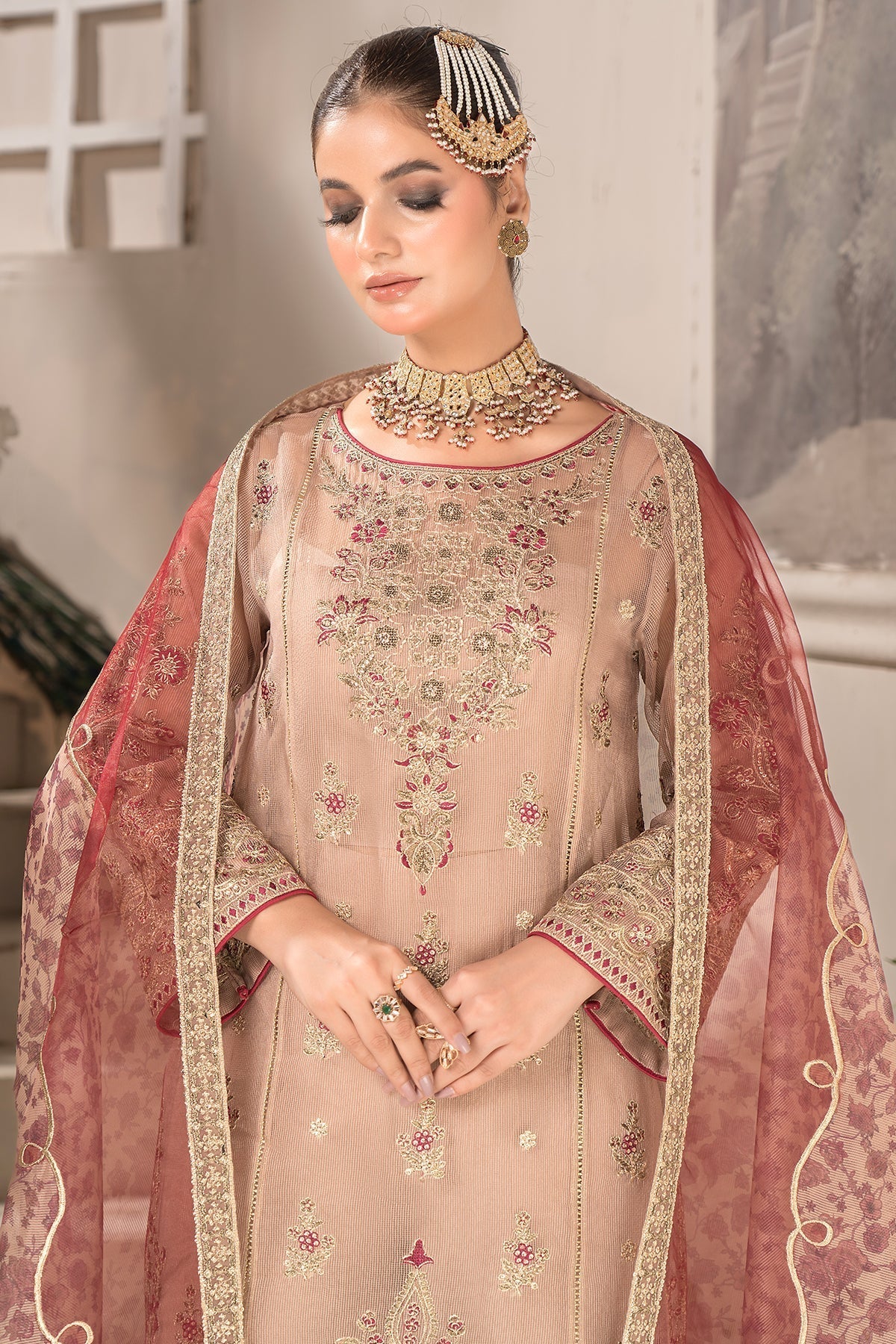 Imrozia Premium | Dilkash Formals | IP-111 Taneesha - Official Imrozia Premium stockist in UK - Sakeena London