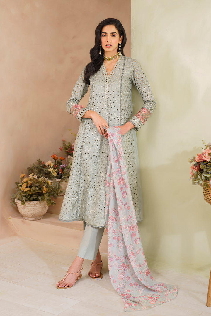 Iznik | Ready to Wear | IP-224 EMBROIDERED LAWN - Official Iznik stockist in UK - Sakeena London
