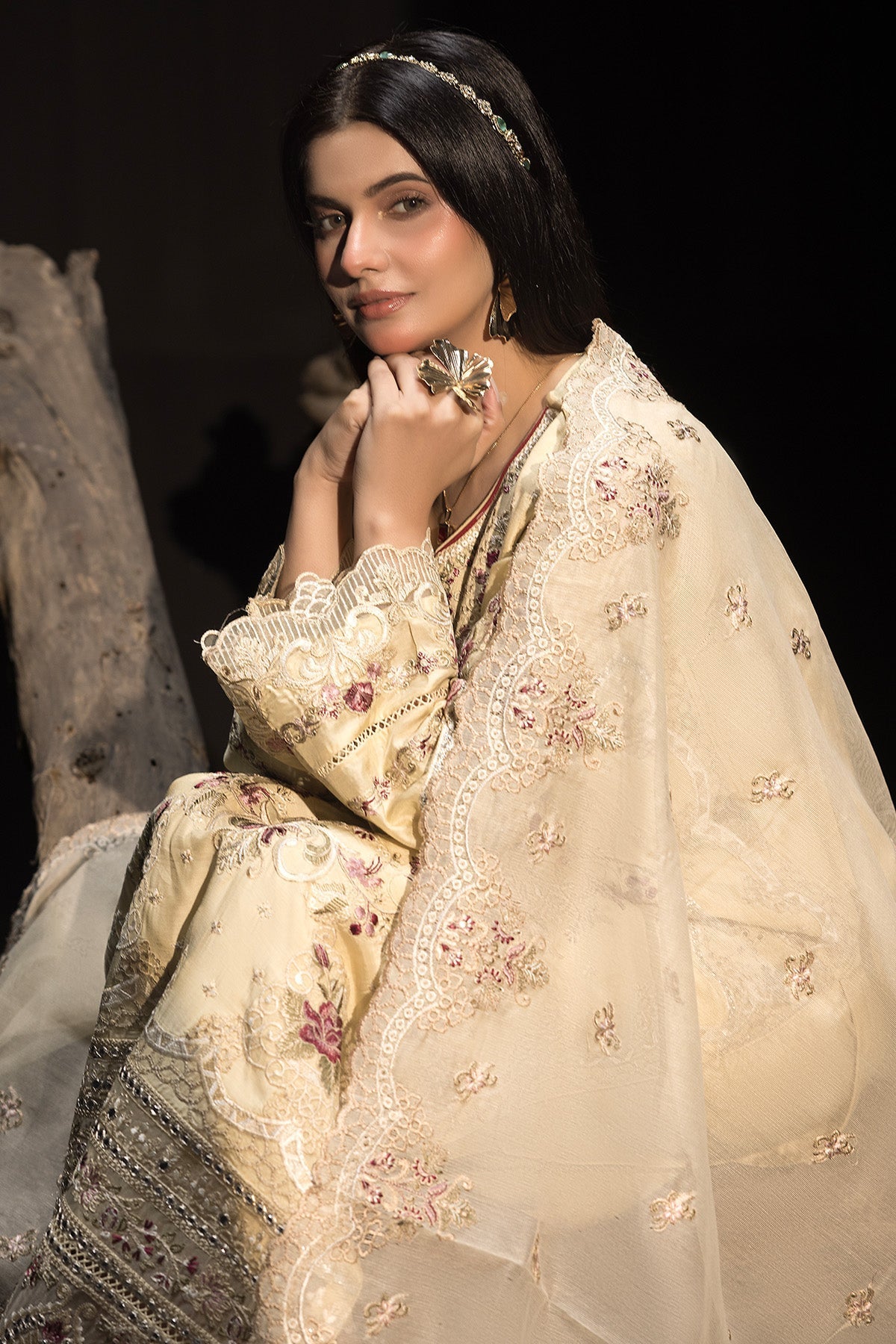 Imrozia Premium | Gulzar e Dil | I.P-97 Mehr - Official Imrozia Premium stockist in UK - Sakeena London