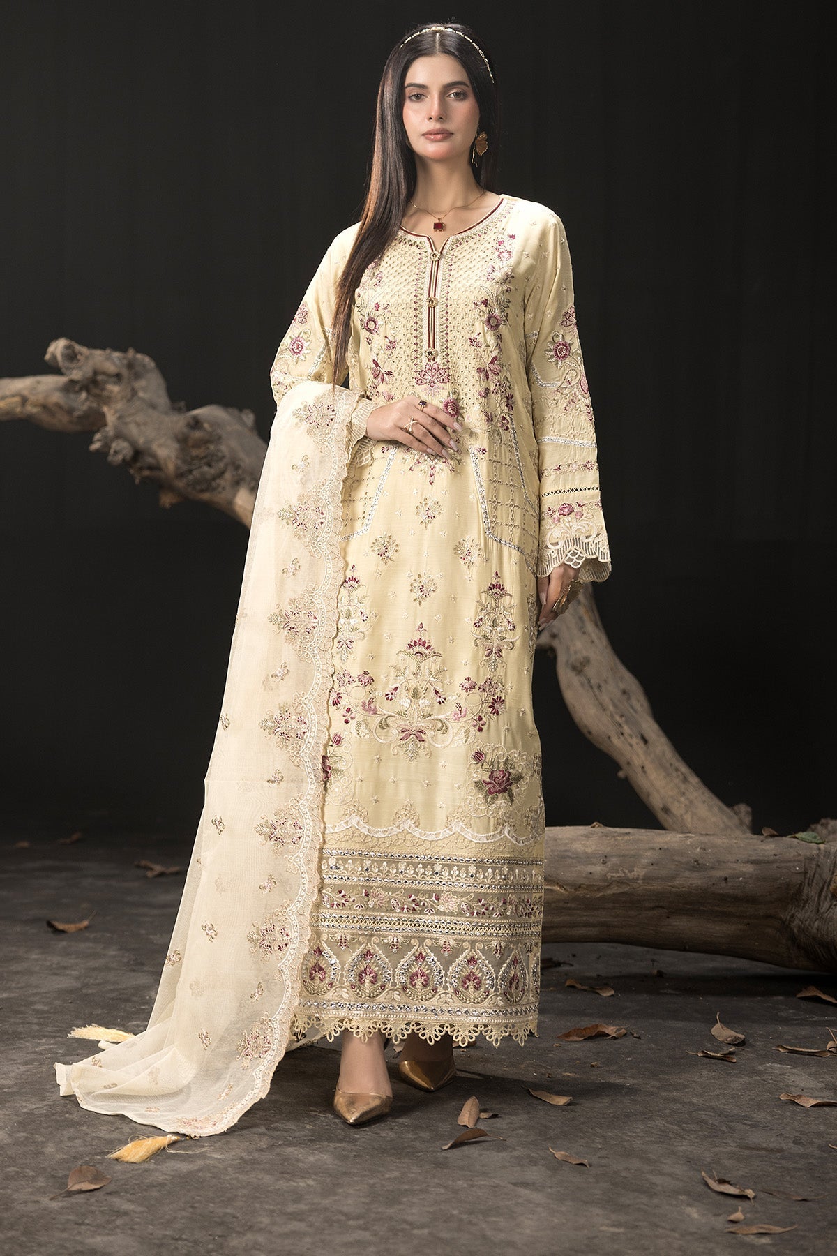 Imrozia Premium | Gulzar e Dil | I.P-97 Mehr - Official Imrozia Premium stockist in UK - Sakeena London