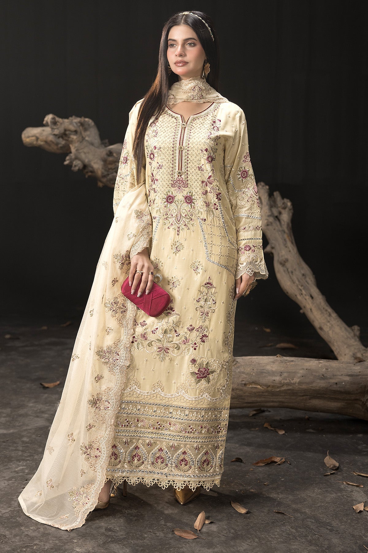 Imrozia Premium | Gulzar e Dil | I.P-97 Mehr - Official Imrozia Premium stockist in UK - Sakeena London