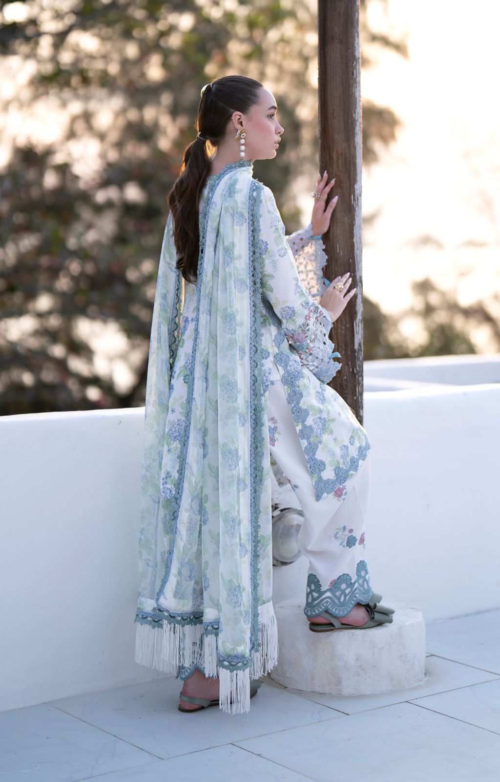 AJR Couture | Printakari Lawn 25 | Isle - Official AJR Couture stockist in UK - Sakeena London