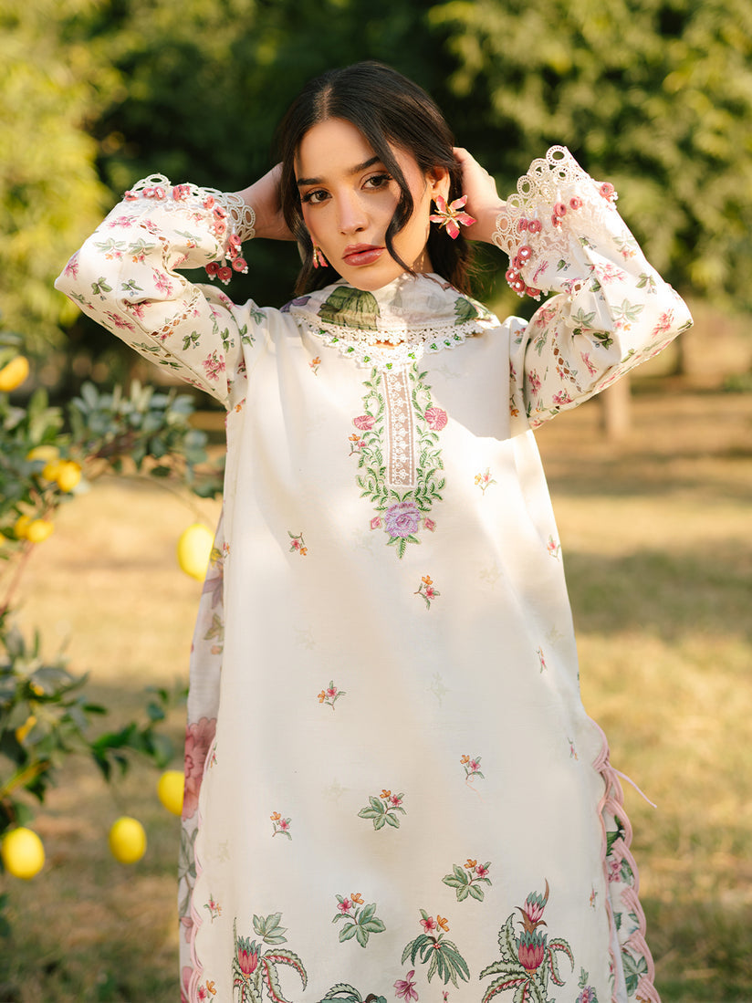 Parishay | Ivy Bloom Luxury Lawn | IVY-05 - Official Parishay stockist in UK - Sakeena London