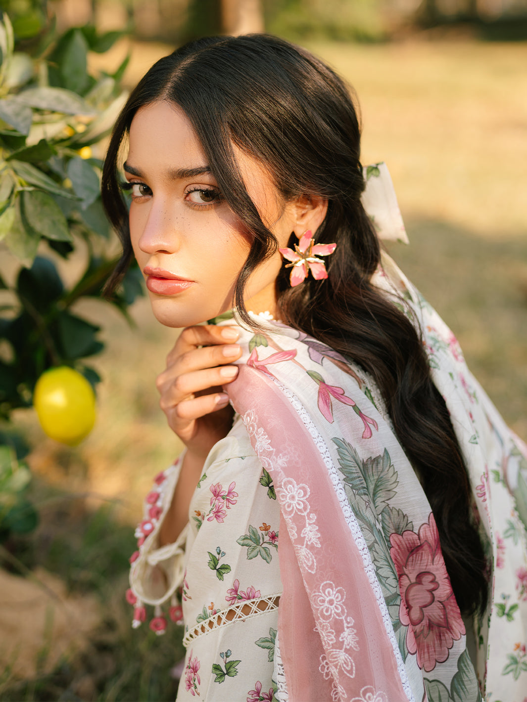 Parishay | Ivy Bloom Luxury Lawn | IVY-05 - Official Parishay stockist in UK - Sakeena London