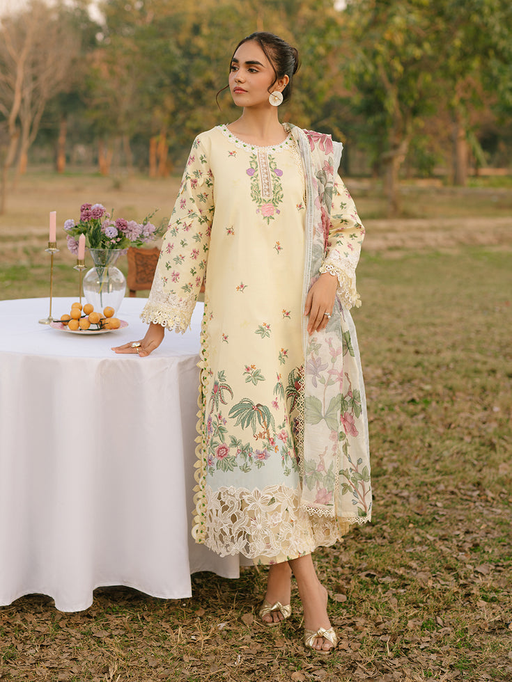 Parishay | Ivy Bloom Luxury Lawn | IVY-06 - Official Parishay stockist in UK - Sakeena London