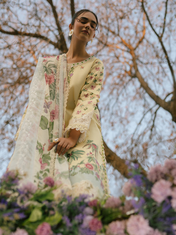 Parishay | Ivy Bloom Luxury Lawn | IVY-06 - Official Parishay stockist in UK - Sakeena London