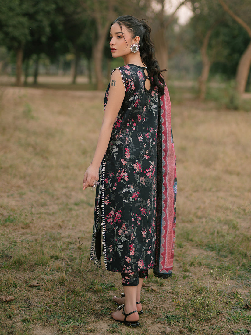 Parishay | Ivy Bloom Luxury Lawn | IVY-08 - Official Parishay stockist in UK - Sakeena London