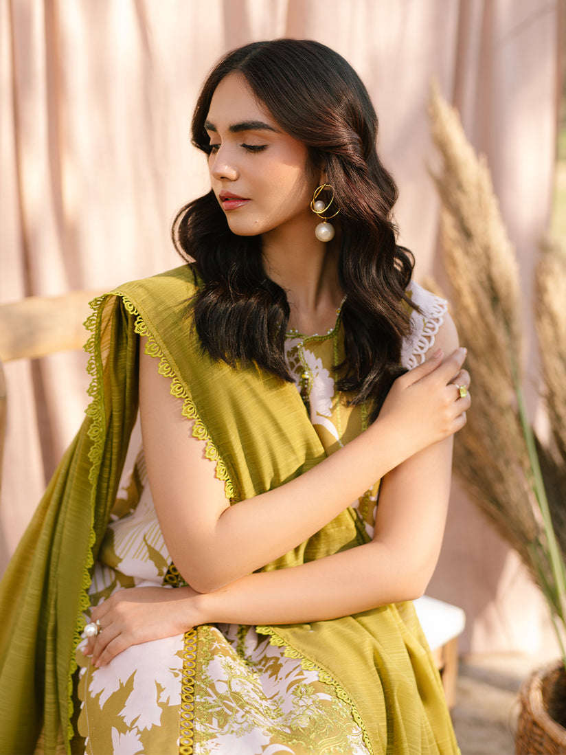 Parishay | Ivy Bloom Luxury Lawn | IVY-12 - Official Parishay stockist in UK - Sakeena London