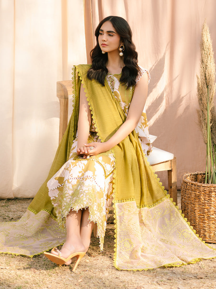 Parishay | Ivy Bloom Luxury Lawn | IVY-12 - Official Parishay stockist in UK - Sakeena London