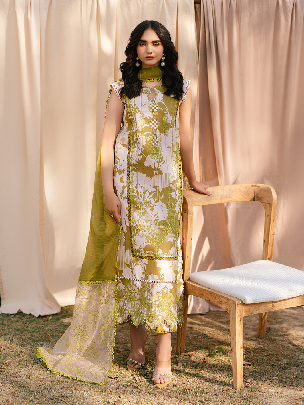 Parishay | Ivy Bloom Luxury Lawn | IVY-12 - Official Parishay stockist in UK - Sakeena London