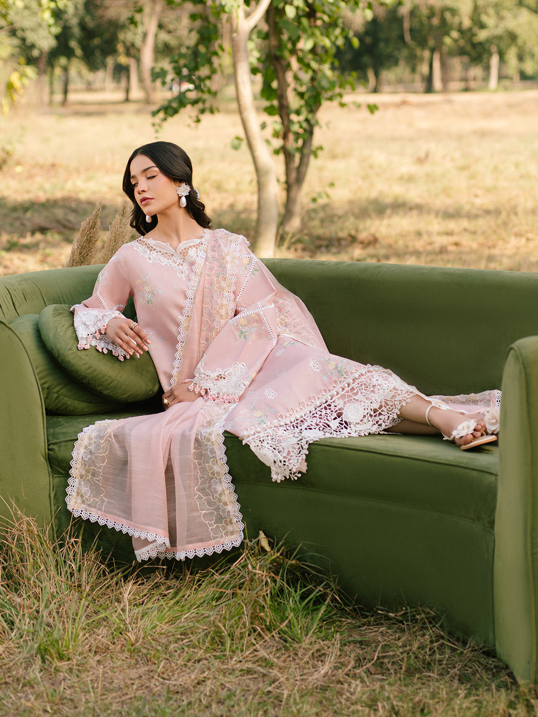 Parishay | Ivy Bloom Luxury Lawn | IVY-14 - Official Parishay stockist in UK - Sakeena London