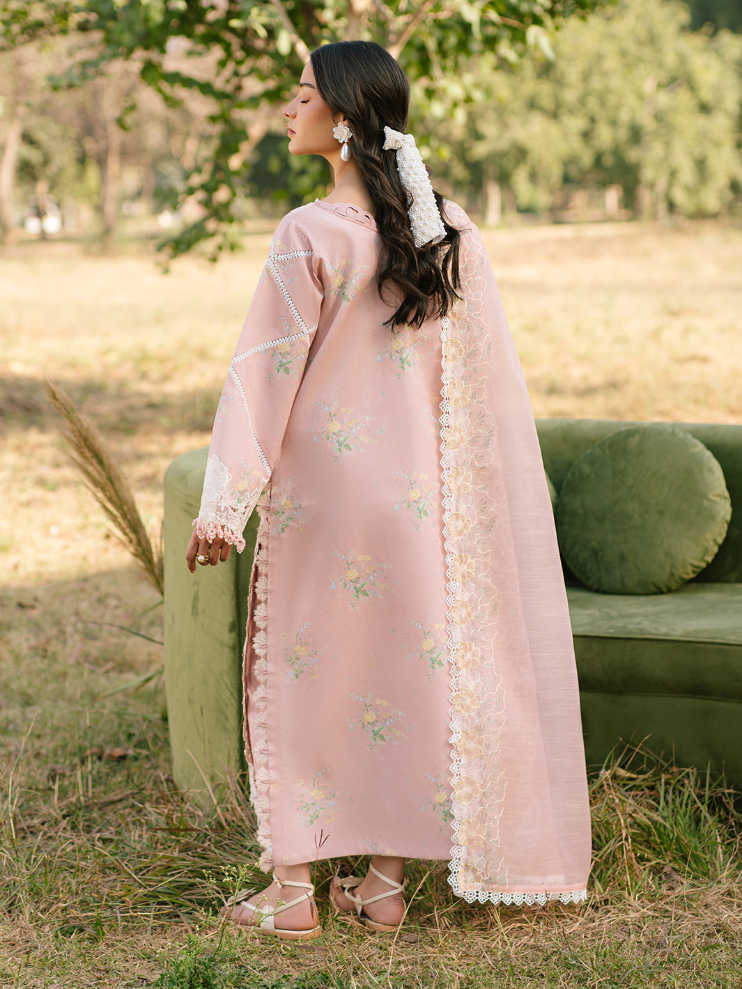 Parishay | Ivy Bloom Luxury Lawn | IVY-14 - Official Parishay stockist in UK - Sakeena London