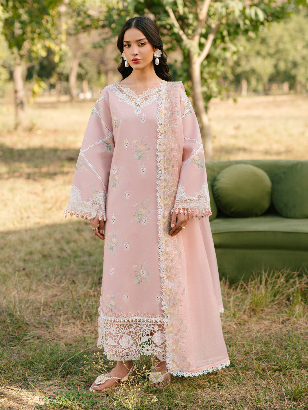 Parishay | Ivy Bloom Luxury Lawn | IVY-14 - Official Parishay stockist in UK - Sakeena London