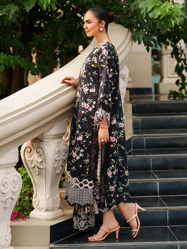 Parishay | Ivy Bloom Winter | IW-01 | 3 PC Winter - Official Parishay stockist in UK - Sakeena London
