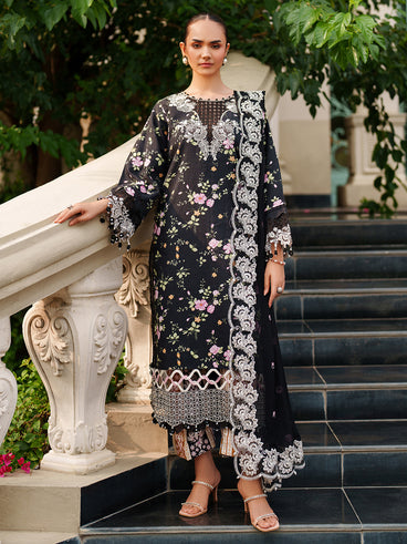 Parishay | Ivy Bloom Winter | IW-01 | 3 PC Winter - Official Parishay stockist in UK - Sakeena London