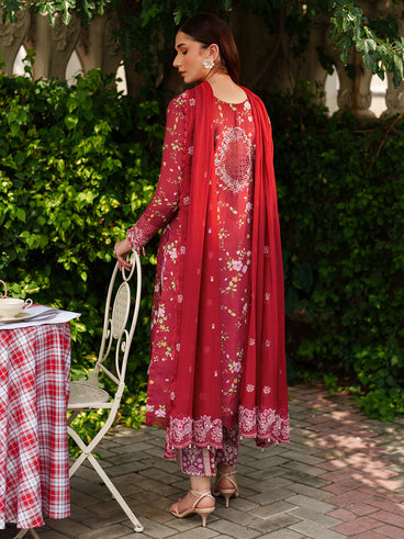 Parishay | Ivy Bloom Winter | IW-02 | 3 PC Winter - Official Parishay stockist in UK - Sakeena London