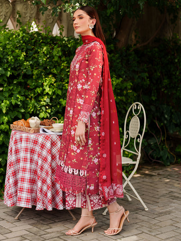 Parishay | Ivy Bloom Winter | IW-02 | 3 PC Winter - Official Parishay stockist in UK - Sakeena London