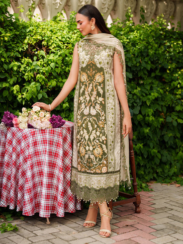 Parishay | Ivy Bloom Winter | IW-03 | 3 PC Winter - Official Parishay stockist in UK - Sakeena London