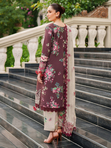 Parishay | Ivy Bloom Winter | IW-06 | 3 PC Winter - Official Parishay stockist in UK - Sakeena London