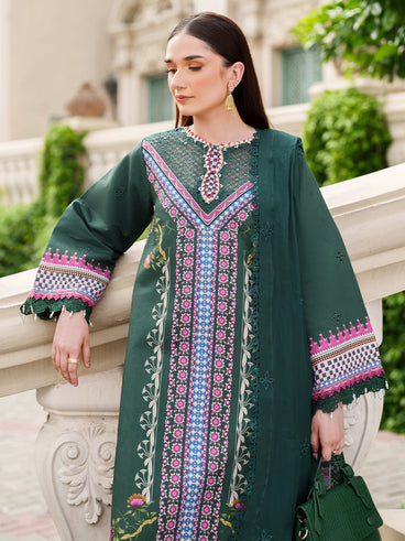 Parishay | Ivy Bloom Winter | IW-07 | 3 PC Winter - Official Parishay stockist in UK - Sakeena London