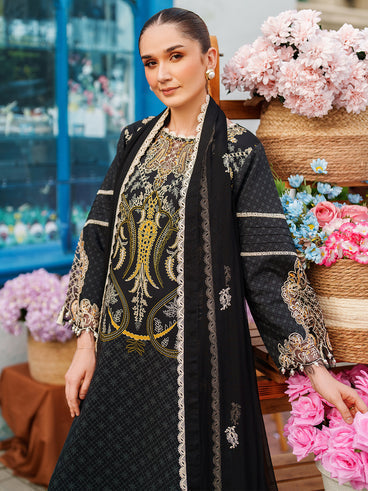 Parishay | Ivy Bloom Winter | IW-10 | 3 PC Winter - Official Parishay stockist in UK - Sakeena London