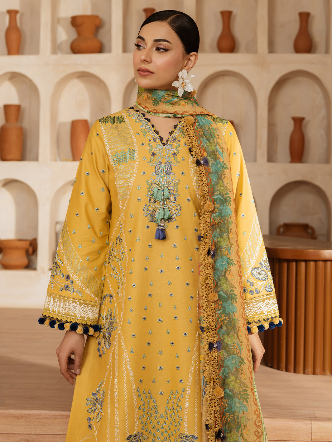 Mahnur | Florence Luxury Lawn 25 | ILENA - Official Mahnur stockist in UK - Sakeena London