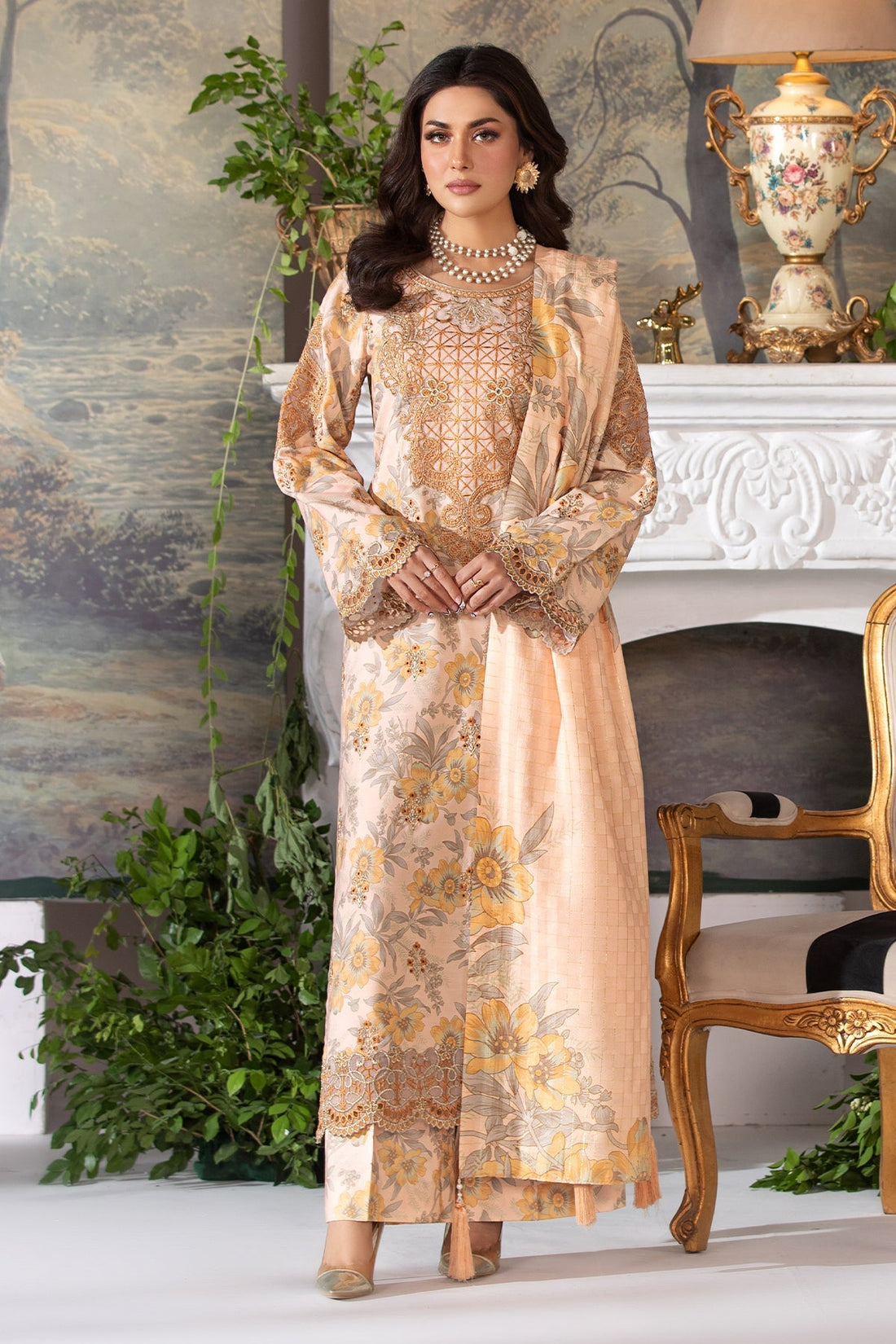 Imrozia Premium | Masakali Winter Pret | I.P-81 Jara - Official Sakeena London stockist in UK - Sakeena London