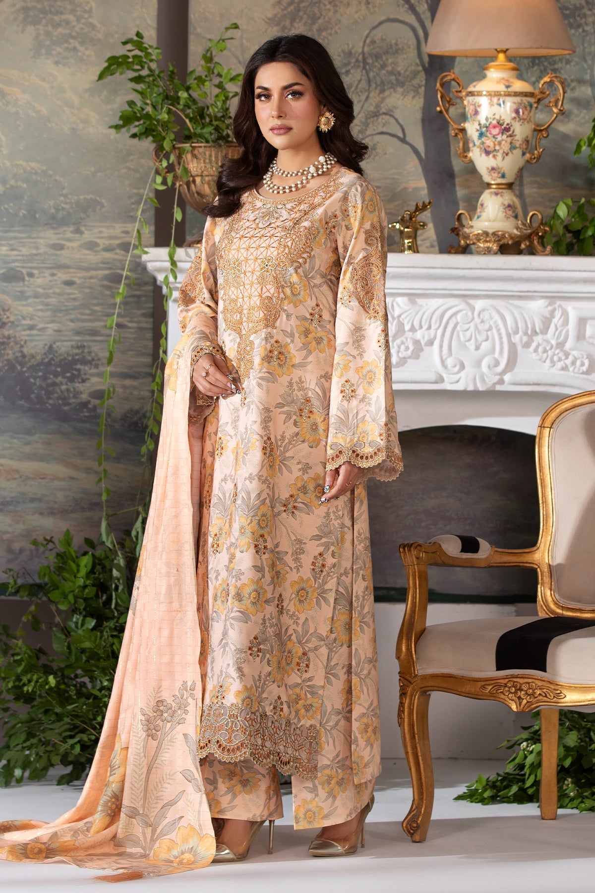 Imrozia Premium | Masakali Winter Pret | I.P-81 Jara - Official Sakeena London stockist in UK - Sakeena London
