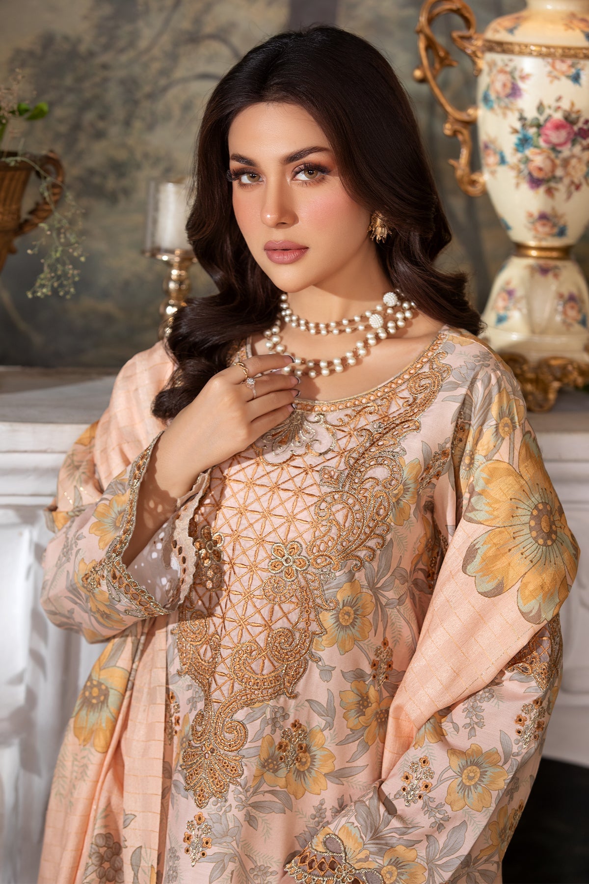 Imrozia Premium | Masakali Winter Pret | I.P-81 Jara - Official Sakeena London stockist in UK - Sakeena London