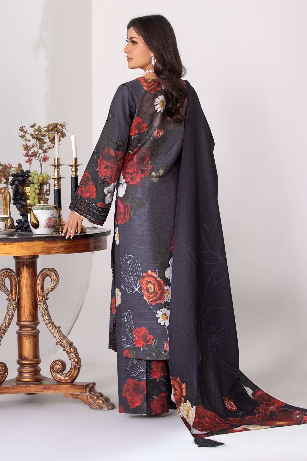 Imrozia Premium | Masakali Winter Pret | I.P-84 Kajal - Official Imrozia Premium stockist in UK - Sakeena London