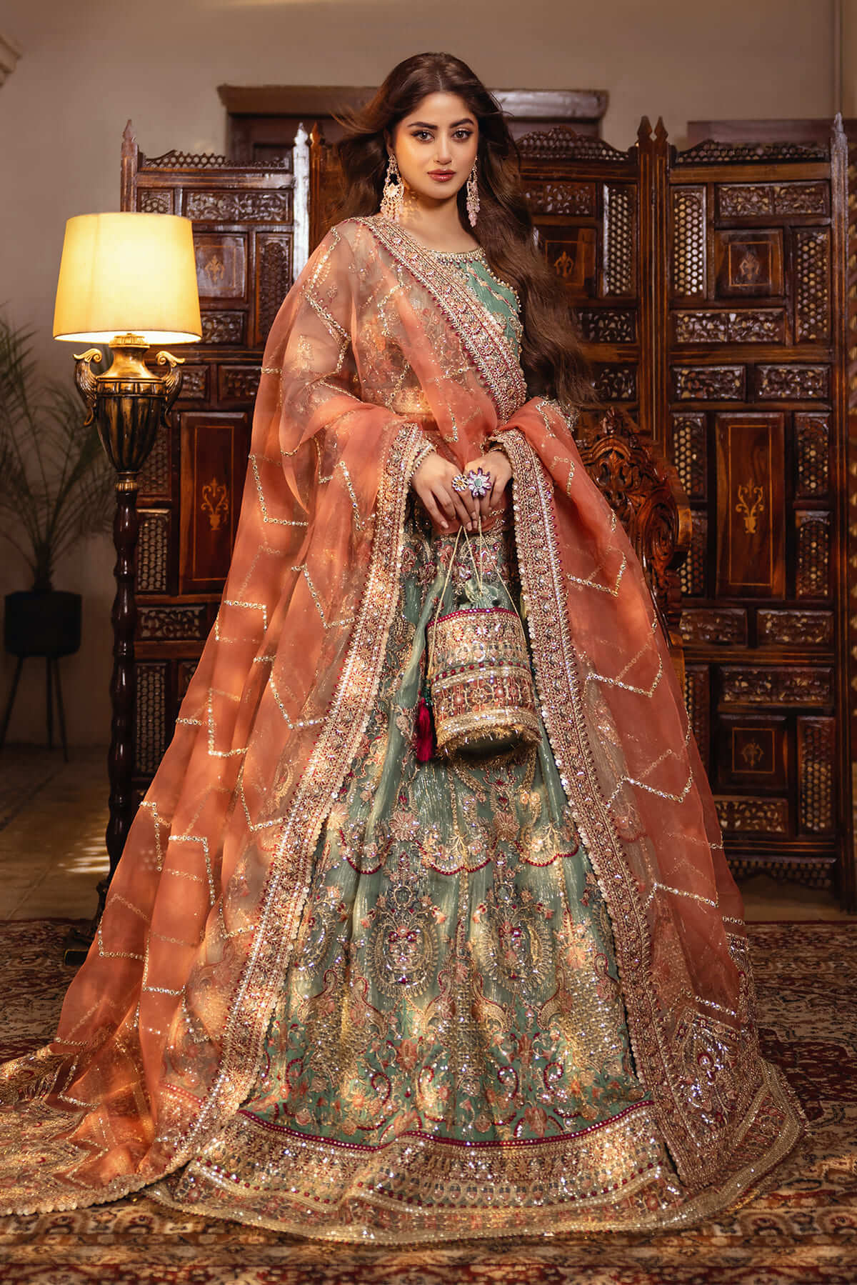 Imrozia Premium | Sajal Bridal Collection | SB-26 Raqs - Official Imrozia Premium stockist in UK - Sakeena London