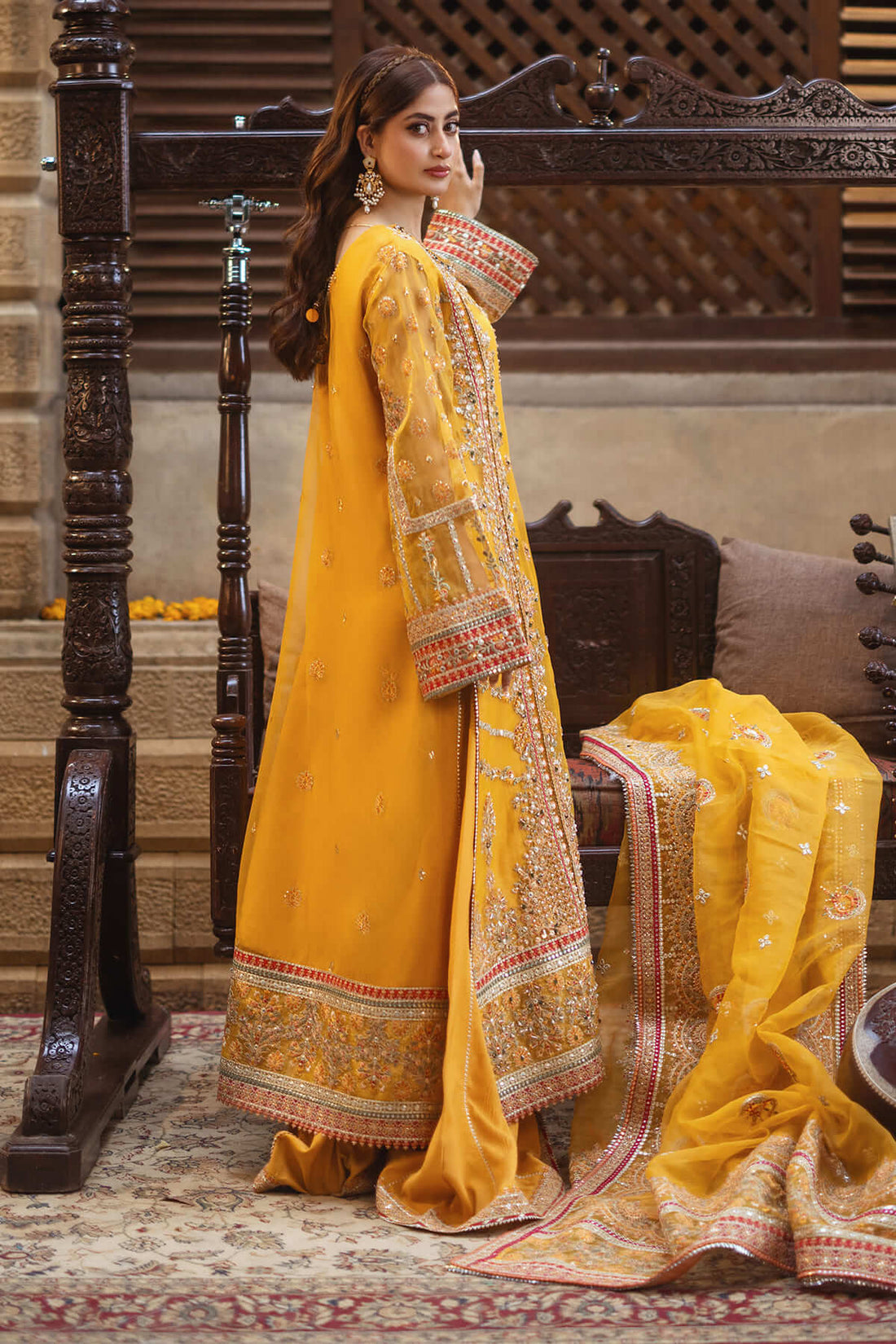 Imrozia Premium | Sajal Bridal Collection | SB-28 Mahpara - Official Imrozia Premium stockist in UK - Sakeena London