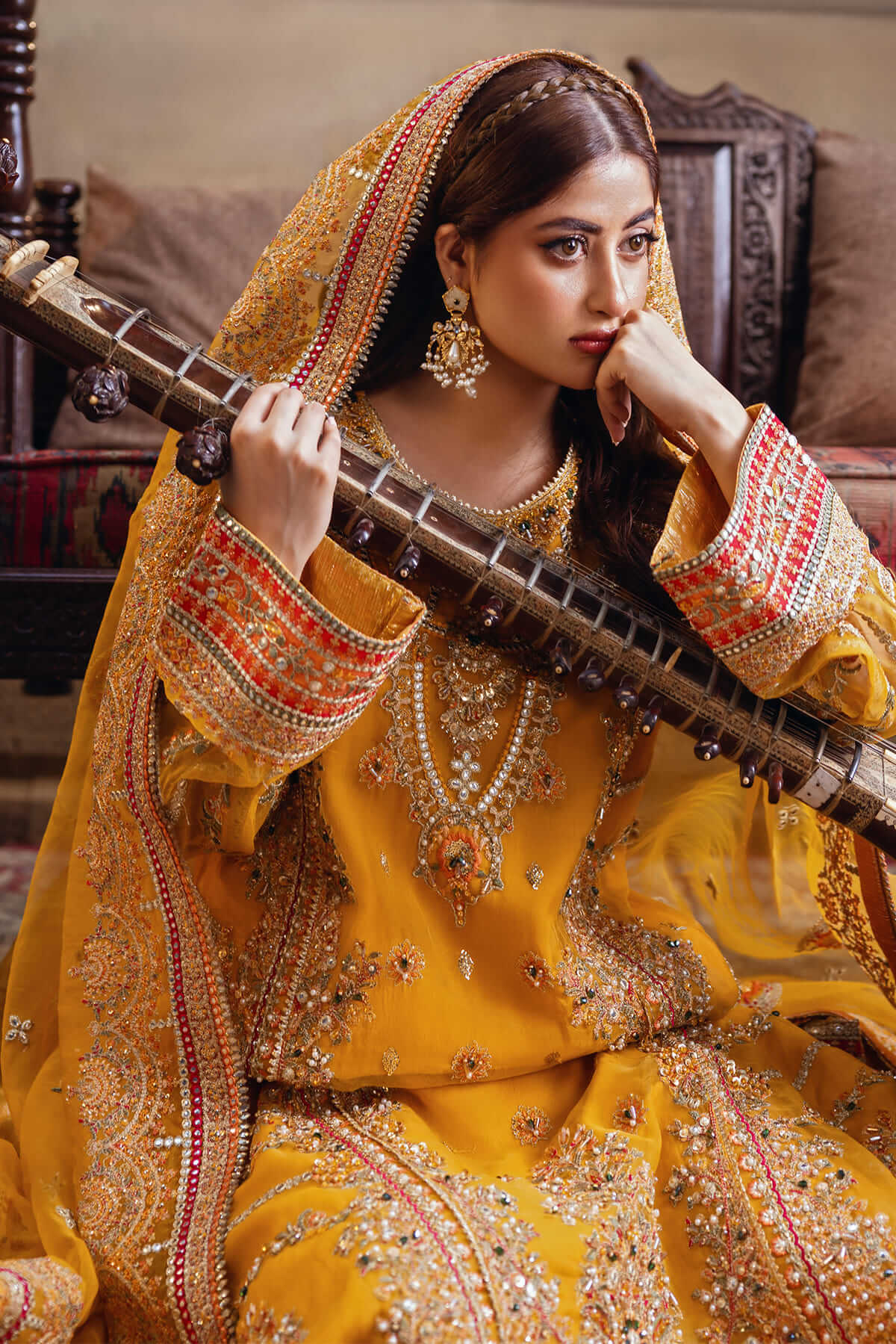 Imrozia Premium | Sajal Bridal Collection | SB-28 Mahpara - Official Imrozia Premium stockist in UK - Sakeena London