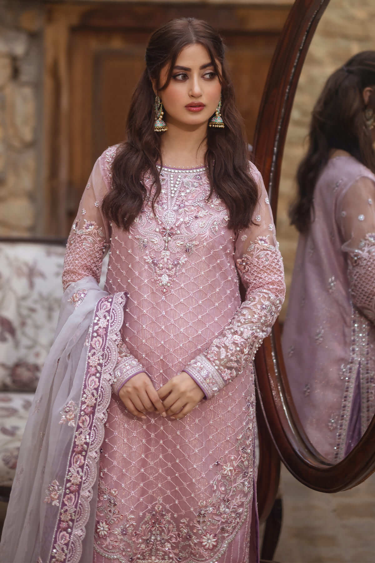 Imrozia Premium | Sajal Bridal Collection | SB-31 Naqsh - Official Imrozia Premium stockist in UK - Sakeena London
