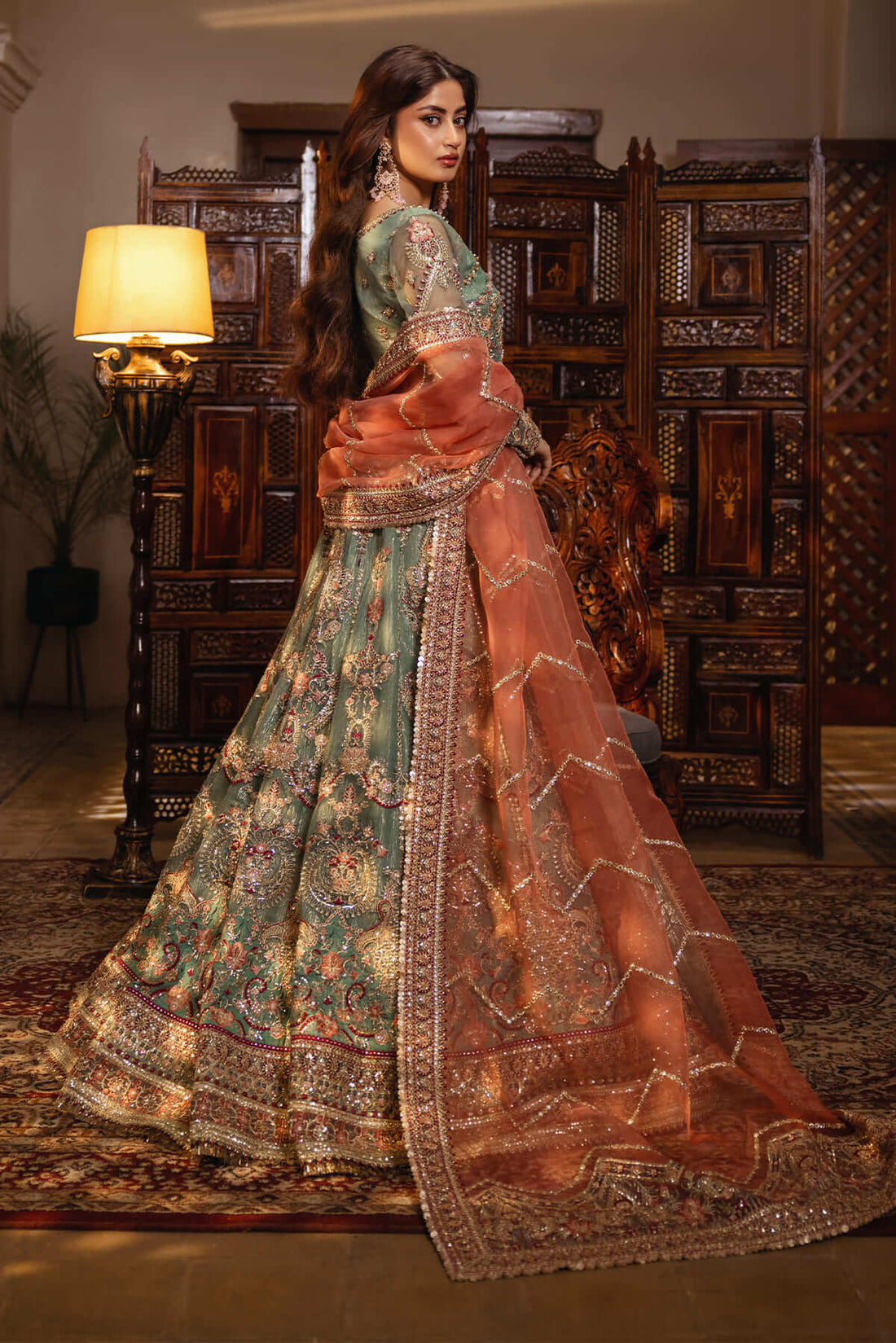 Imrozia Premium | Sajal Bridal Collection | SB-26 Raqs - Official Imrozia Premium stockist in UK - Sakeena London