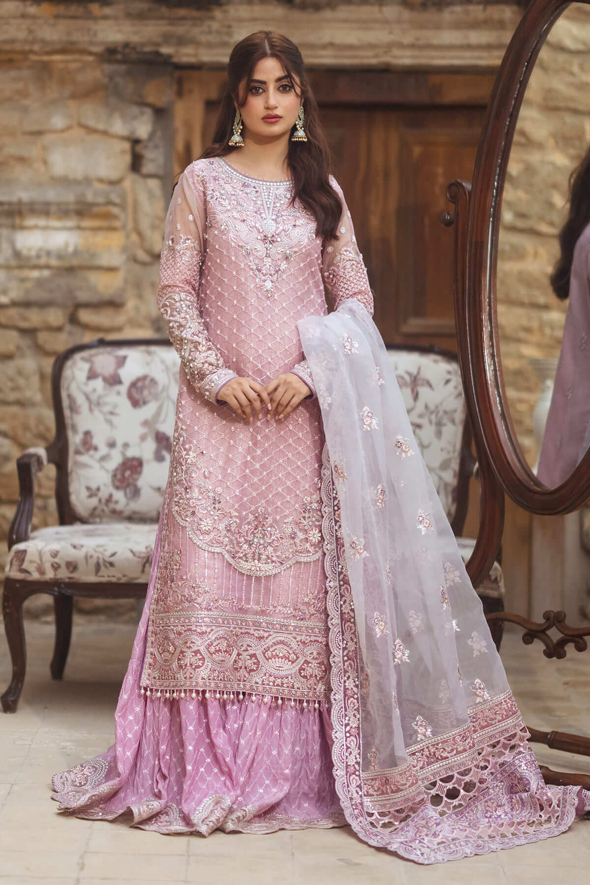 Imrozia Premium | Sajal Bridal Collection | SB-31 Naqsh - Official Imrozia Premium stockist in UK - Sakeena London