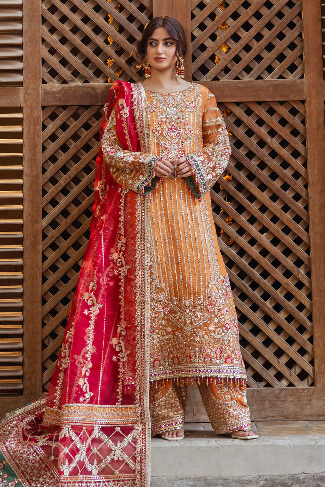 Imrozia Premium | Sajal Bridal Collection | SB-33 Husn - Official Imrozia Premium stockist in UK - Sakeena London