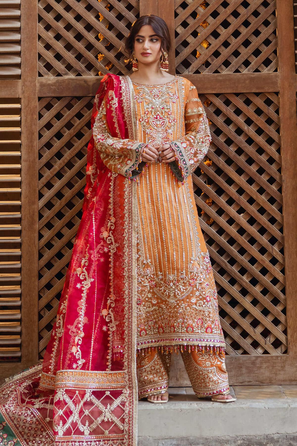 Imrozia Premium | Sajal Bridal Collection | SB-33 Husn - Official Imrozia Premium stockist in UK - Sakeena London