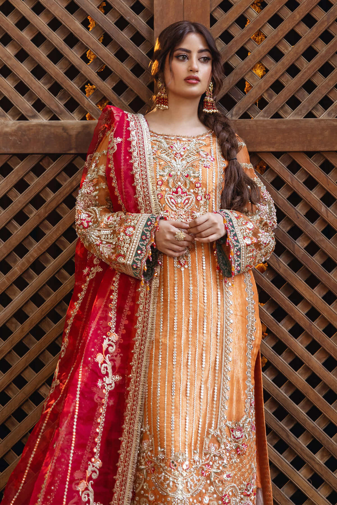 Imrozia Premium | Sajal Bridal Collection | SB-33 Husn - Official Imrozia Premium stockist in UK - Sakeena London
