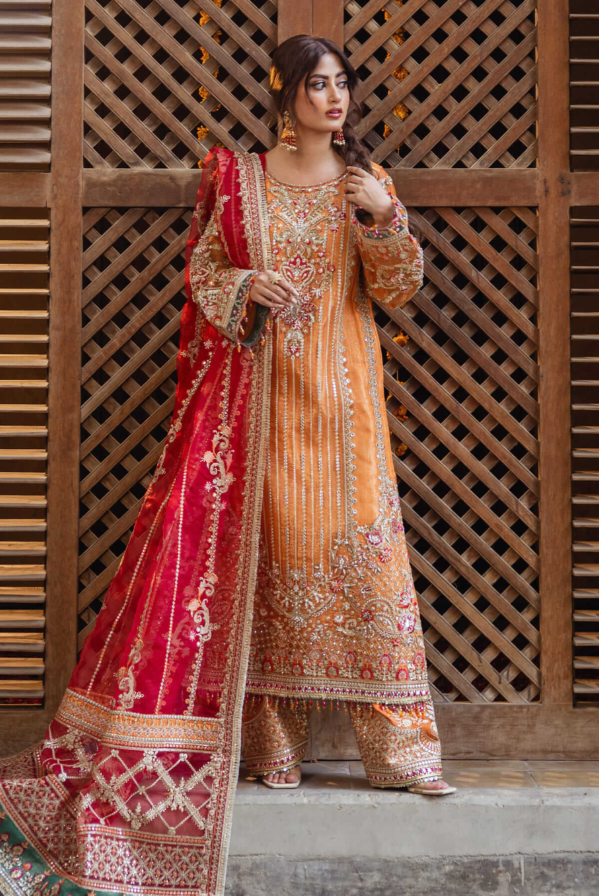 Imrozia Premium | Sajal Bridal Collection | SB-33 Husn - Official Imrozia Premium stockist in UK - Sakeena London