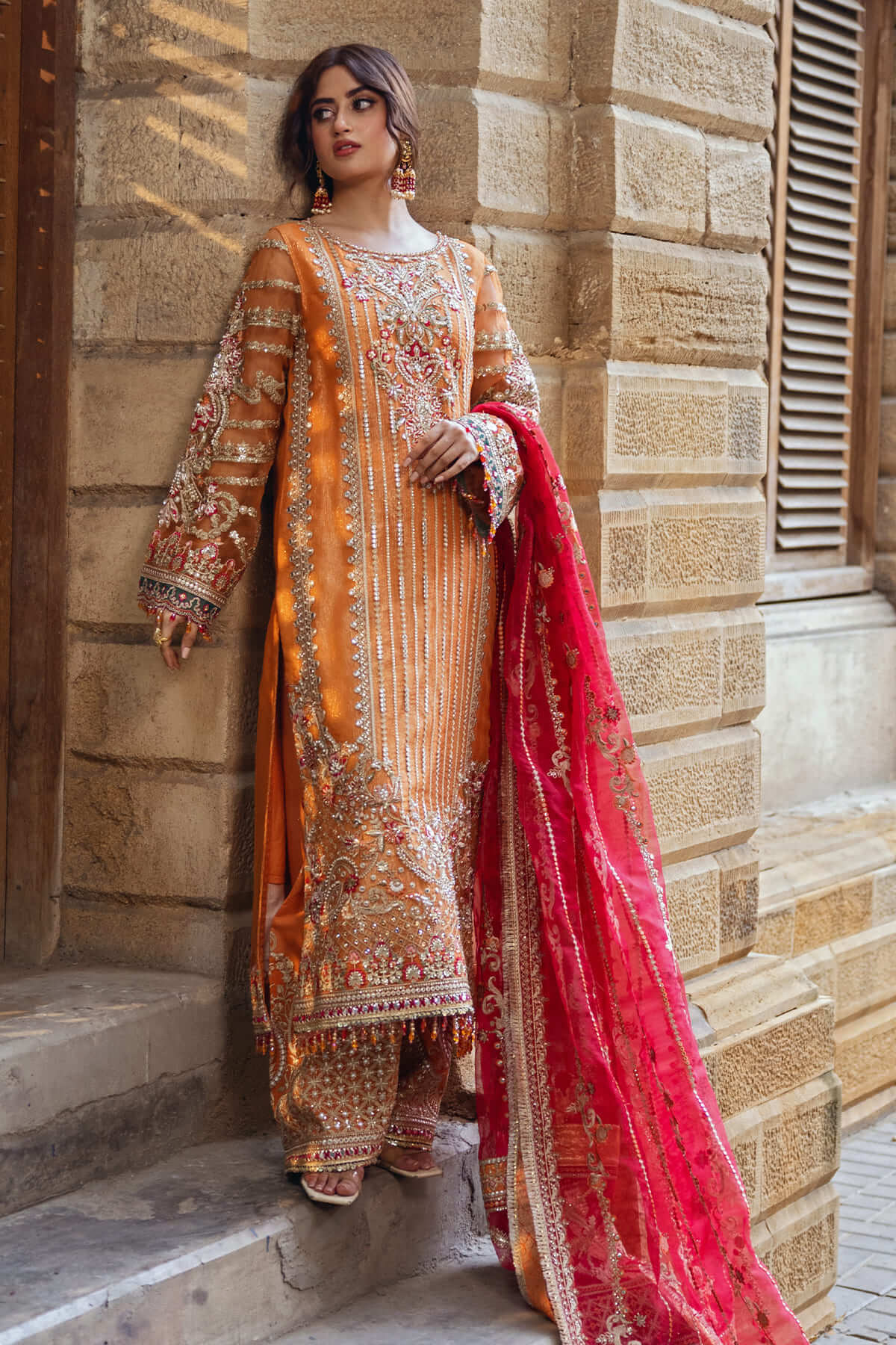 Imrozia Premium | Sajal Bridal Collection | SB-33 Husn - Official Imrozia Premium stockist in UK - Sakeena London
