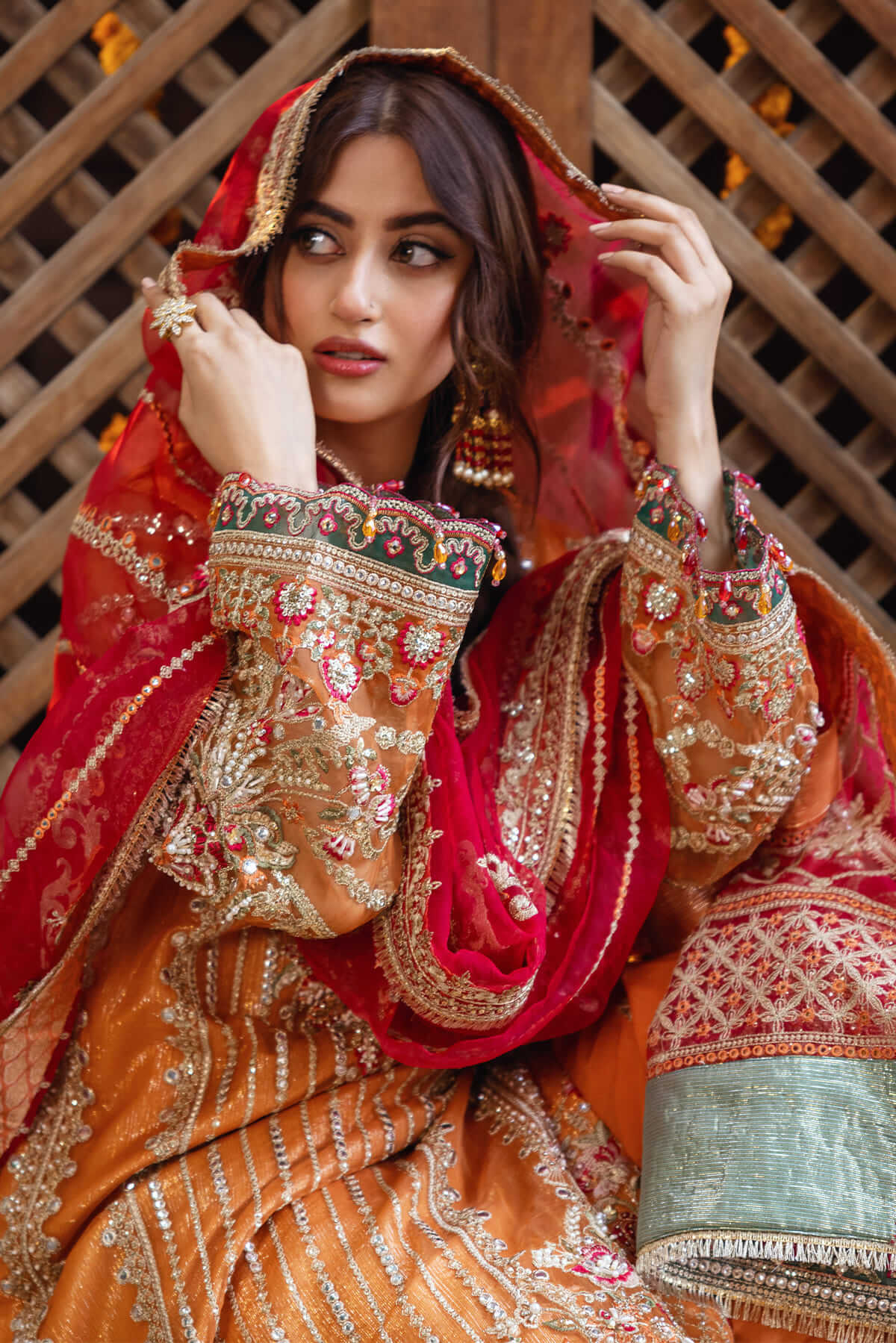 Imrozia Premium | Sajal Bridal Collection | SB-33 Husn - Official Imrozia Premium stockist in UK - Sakeena London