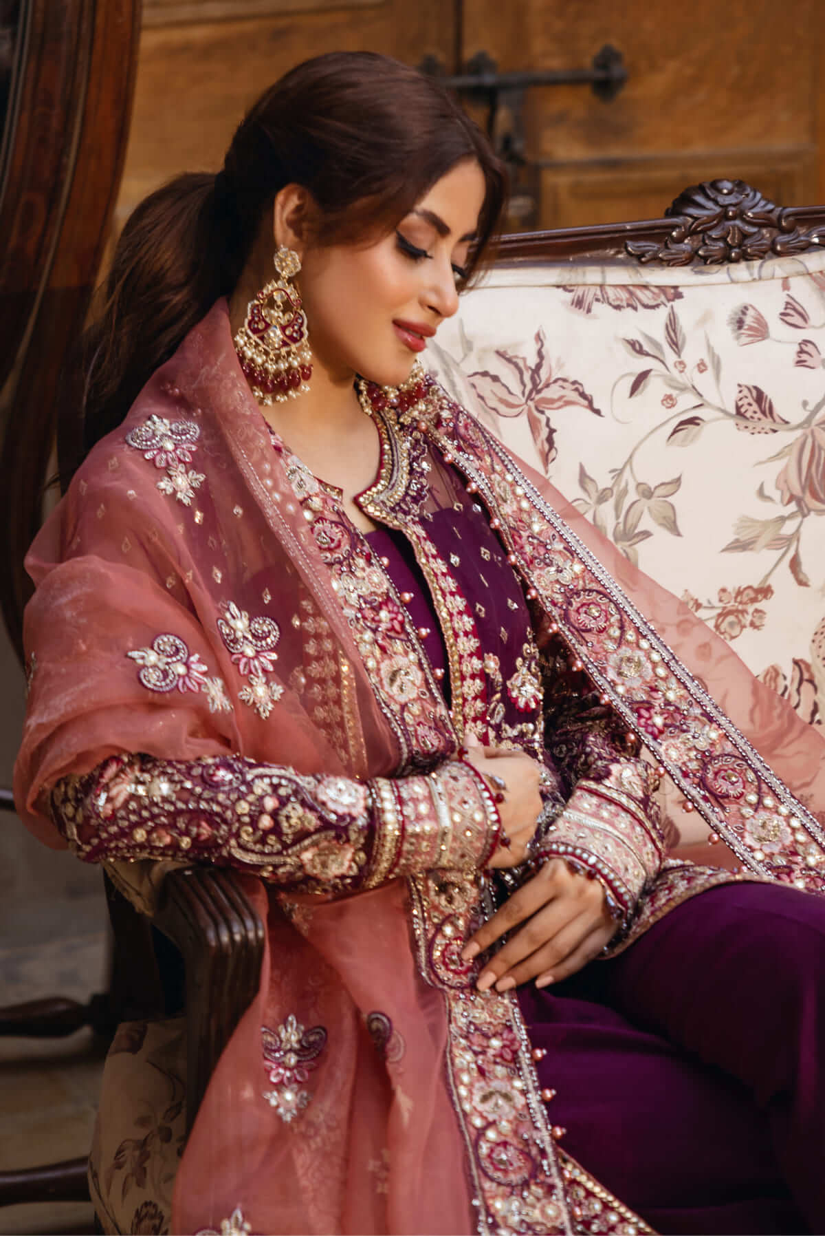 Imrozia Premium | Sajal Bridal Collection | SB-34 Nazakat - Official Imrozia Premium stockist in UK - Sakeena London