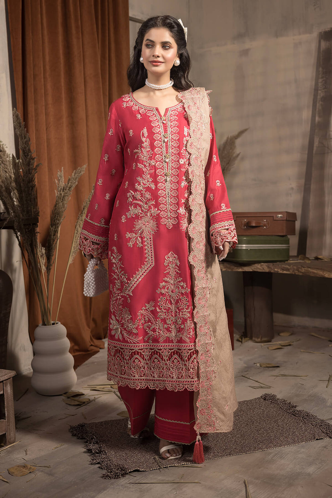 Imrozia Premium | Sehar Winter Collection | I.P-72 Yaqoot - Official Imrozia Premium stockist in UK - Sakeena London