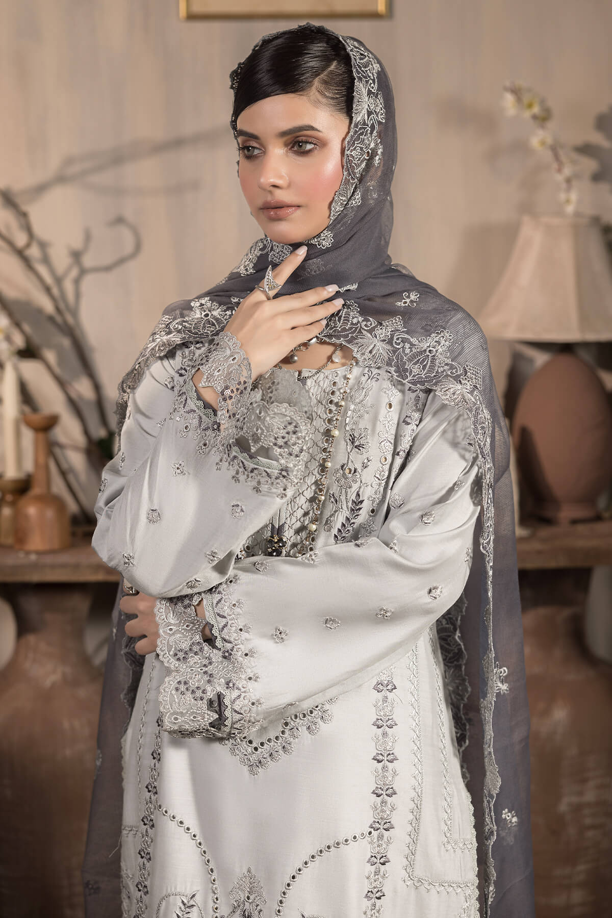 Imrozia Premium | Sehar Winter Collection | I.P-77 Murjan - Official Imrozia Premium stockist in UK - Sakeena London