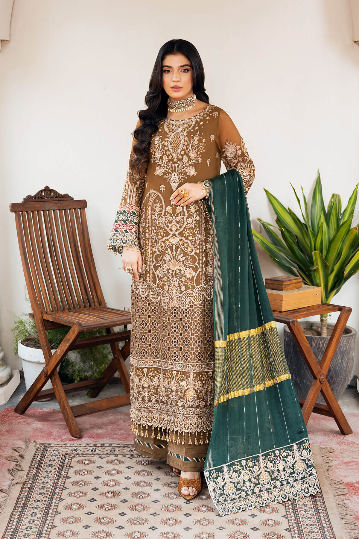 Imrozia Premium | Sitarah Luxury Chiffon 24 | I-210 Tabaan - Official Imrozia Premium stockist in UK - Sakeena London