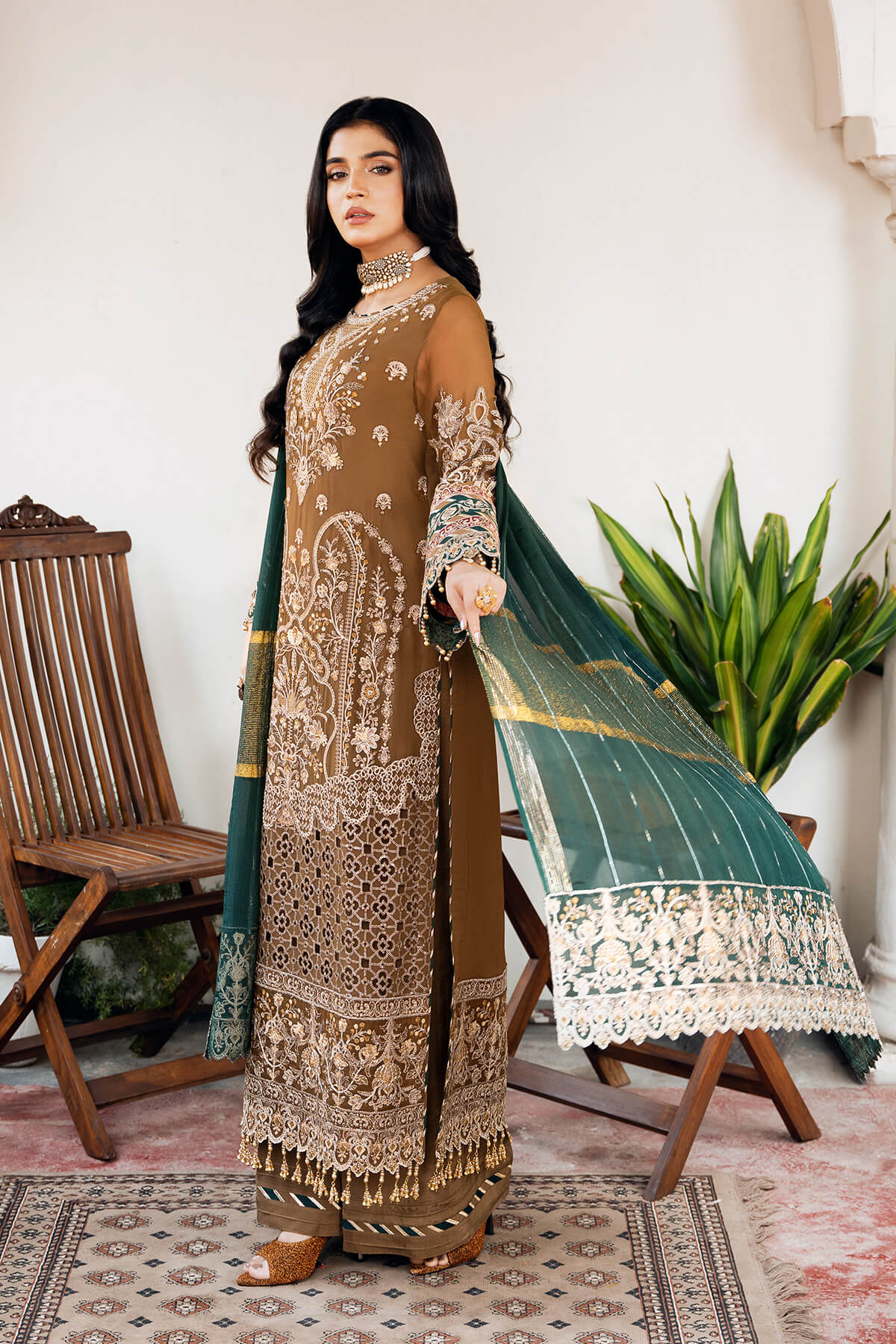 Imrozia Premium | Sitarah Luxury Chiffon 24 | I-210 Tabaan - Official Imrozia Premium stockist in UK - Sakeena London