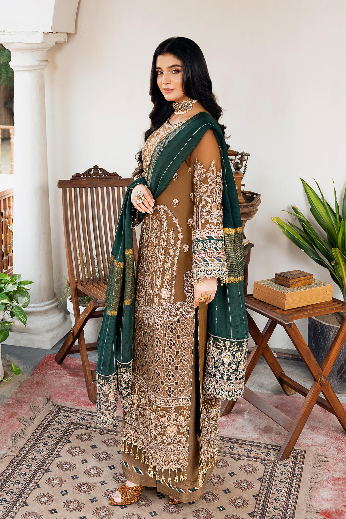 Imrozia Premium | Sitarah Luxury Chiffon 24 | I-210 Tabaan - Official Imrozia Premium stockist in UK - Sakeena London